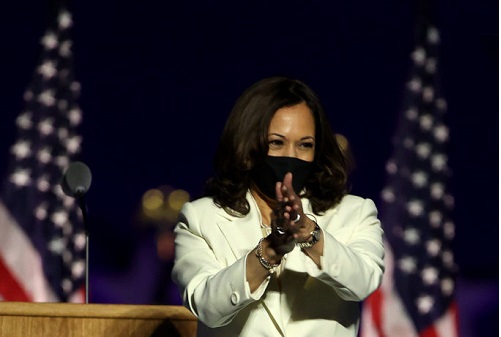 President-Elect Joe Biden And Vice President-Elect Kamala Harris Address The Nation After Election Win