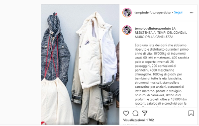 Il muro della gentilezza a Milano 365 giorni dopo