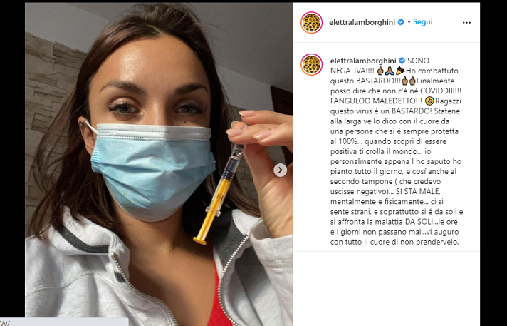 elettra lamborghini negativa