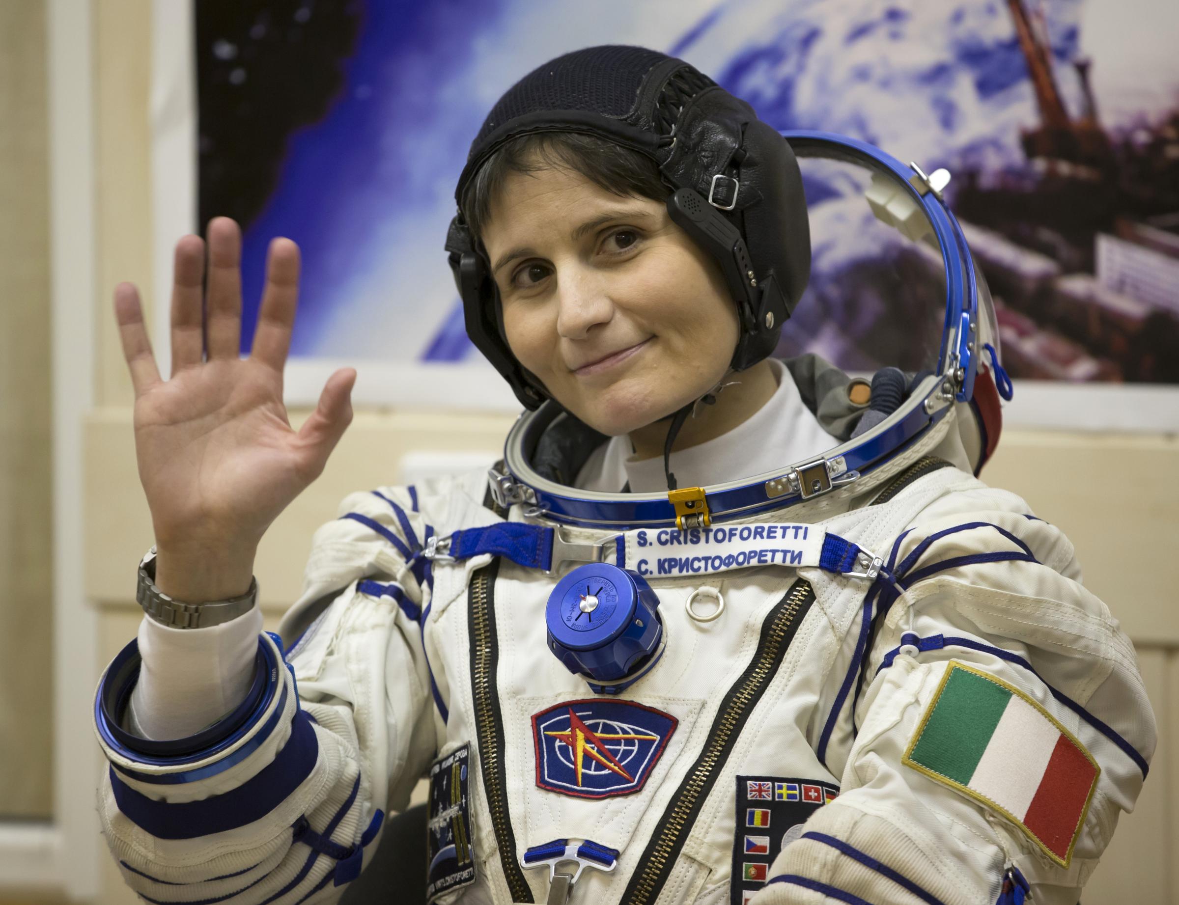Samantha Cristoforetti, astronauta italiana.