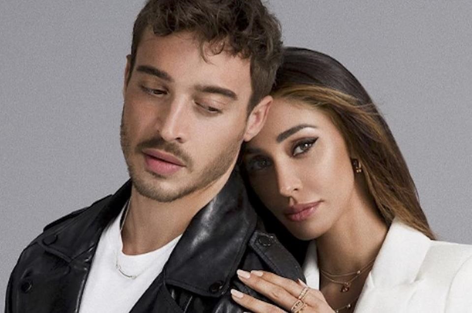 Belen Rodriguez e Antonino Spinalbese