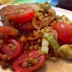 caponata di lenticchie 3
