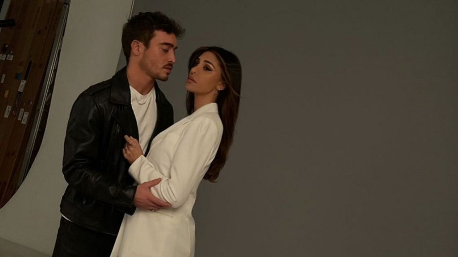 Belen Rodriguez e Antonino Spinalbese