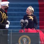 All'evento per Joe Biden Lady Gaga indossa un vestito antiproiettile