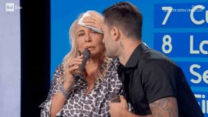 Mara Venier, incidente a Domenica In