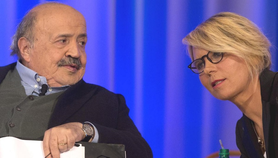 Maurizio Costanzo e Maria De Filippi.