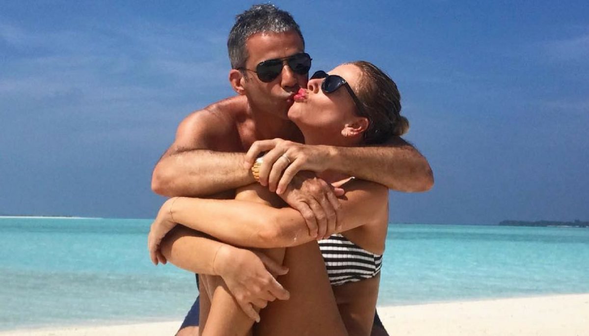 Alessia Marcuzzi e Paolo Calabresi Marconi