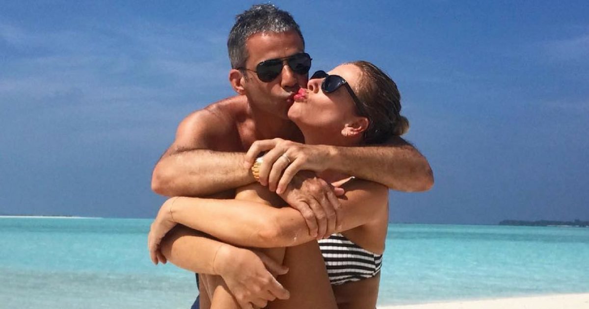 Alessia Marcuzzi e Paolo Calabresi Marconi