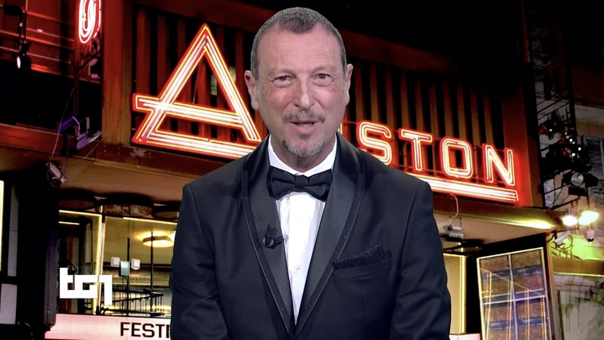 Amadeus, direttore artistico di Sanremo 2022.