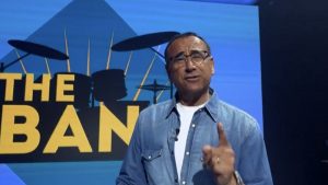 The Band con Carlo Conti.