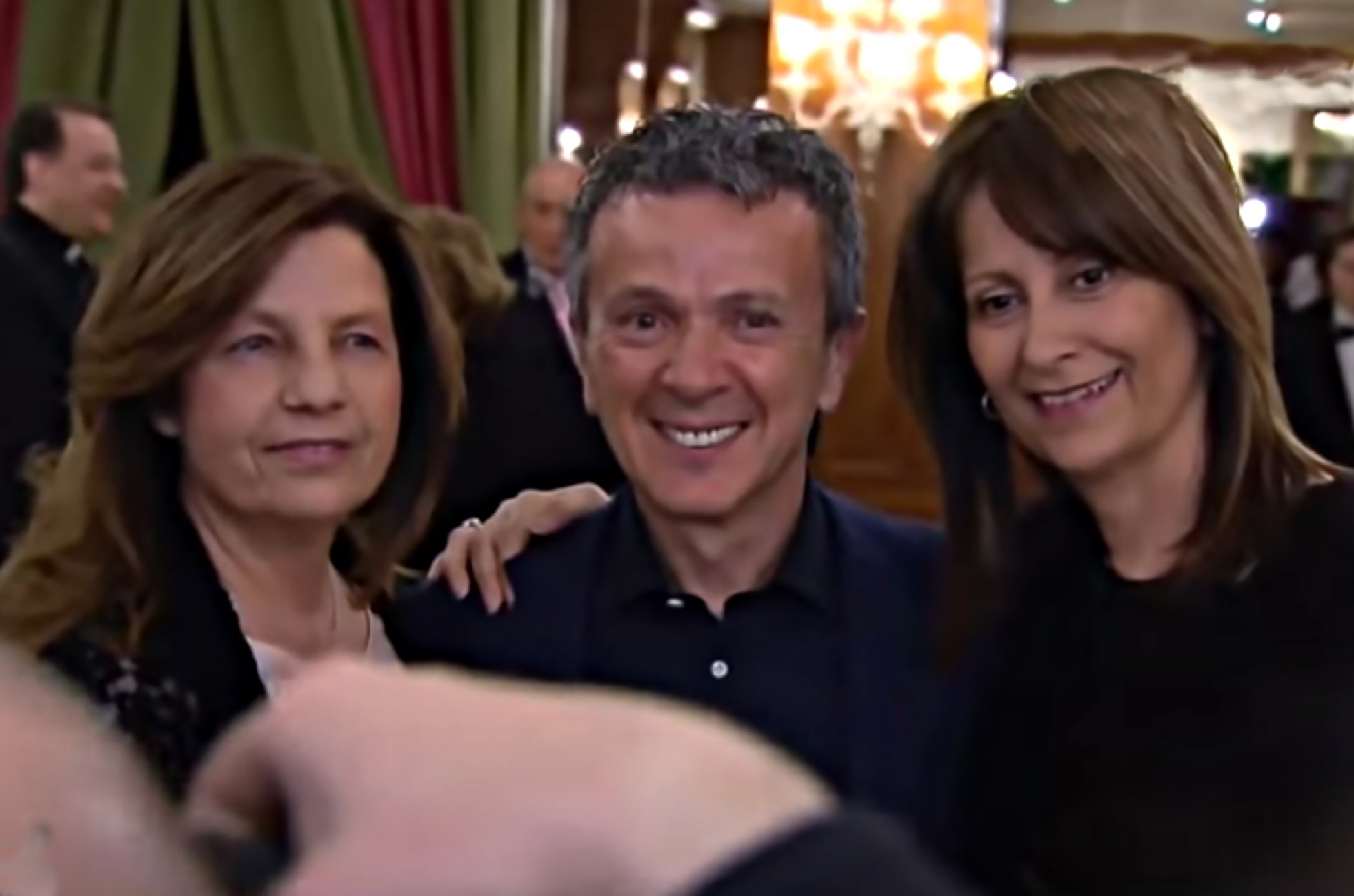 Pupo, Anna e Patricia.