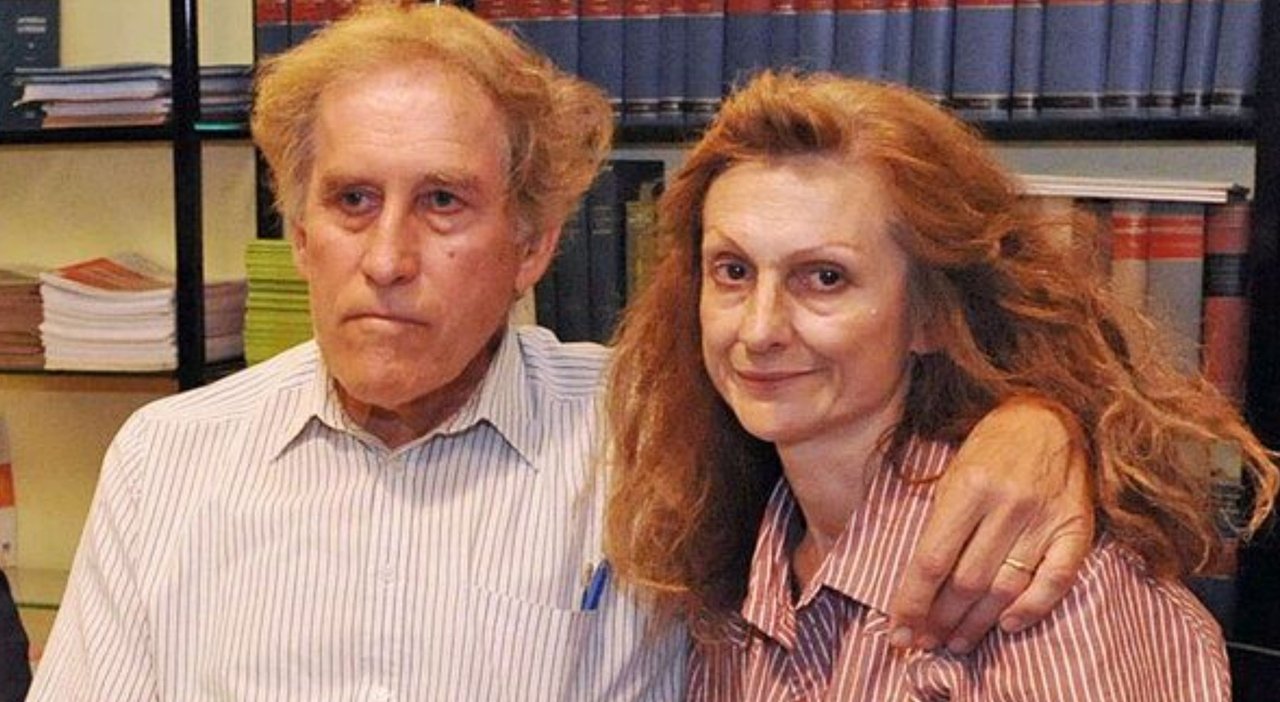 Gabriella Carsano e il marito.