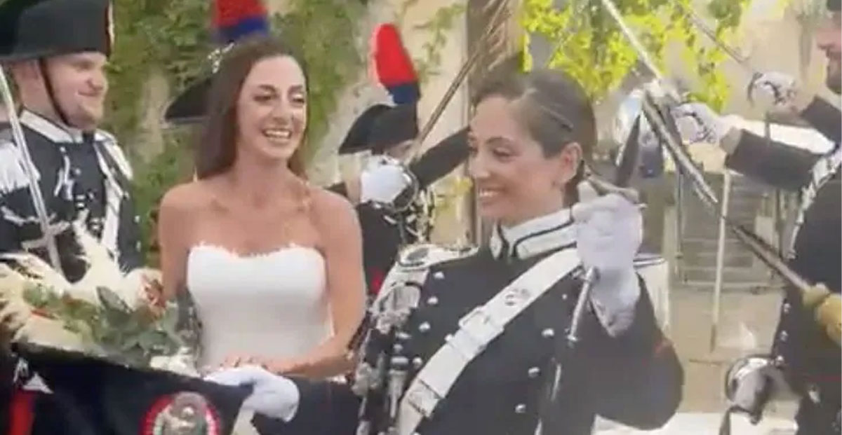 Elena e Claudia spose