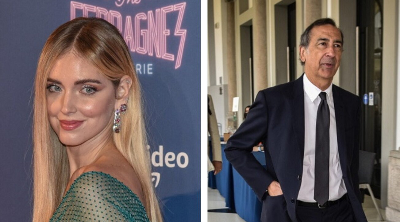 Chiara Ferragni e il sindaco Sala