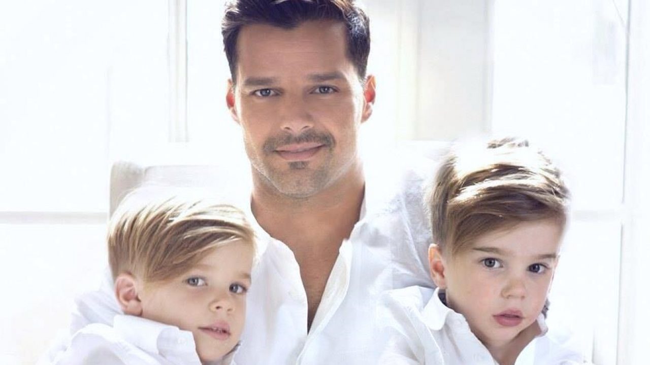 ricky martin e figli