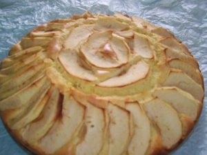 Torta di mele leggera