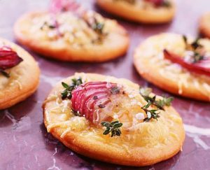 Focaccine alla cipolla