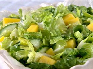 Insalata di capesante al mango