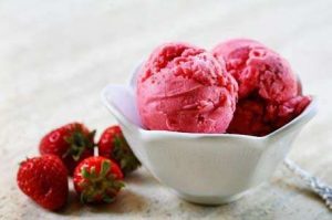Gelato alla fragola con Bimby