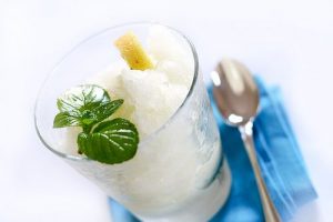 Granita al limone di Sicilia