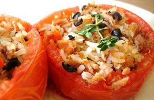 Pasta fredda dietetica: light con spada e pomodorini