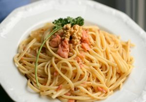 Pasta al salmone