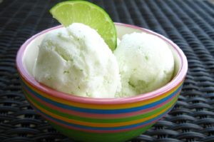sorbetto al lime