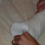 Bambolina di Natale fai da te