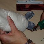 Bambolina di Natale fai da te