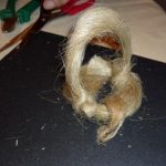 Bambolina di Natale fai da te