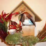 Decorazione natalizia fai da te: casetta colorata