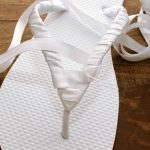 Infradito con le perle tutorial