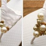 Incollate anche le conchiglie alternandole alle perle.