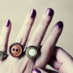 Anelli di bottoni dettaglio