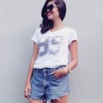 Short di jeans con le borchie per l'estate