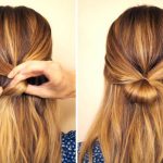 Fate una mezza coda di cavallo.