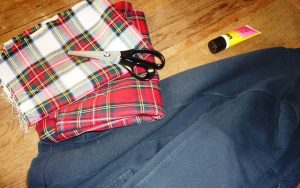 giacca tartan