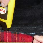 Borsa fai da te con tessuto Tartan