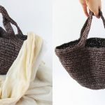 Borsa rafia fai da te all’uncinetto