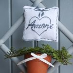 Cuore San Valentino a punto croce