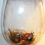 Tutorial del presepe fai da te nel portacandele