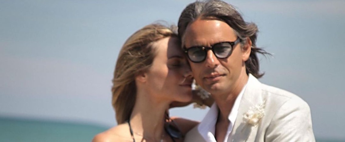 Filippo Inzaghi e Angela Robusti