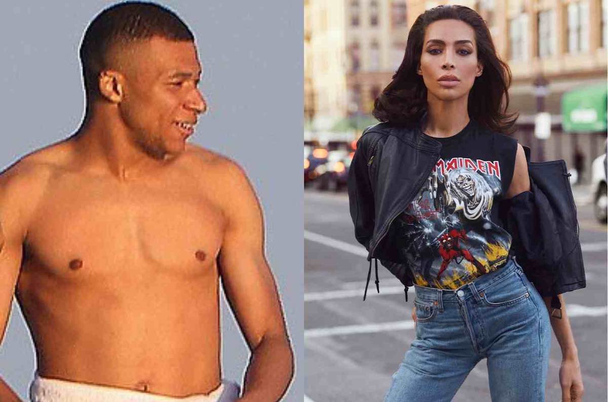 Mbappe e Ines Rau
