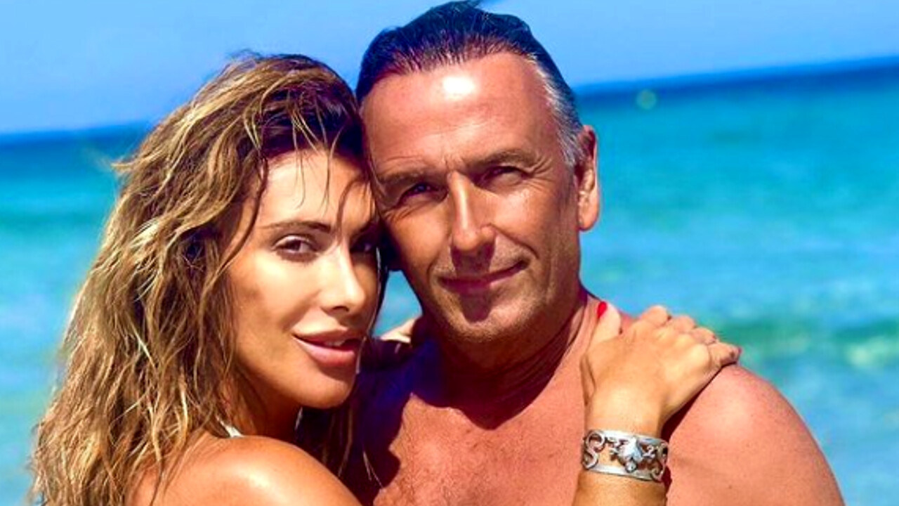 Sabrina Salerno ed Enrico Monti