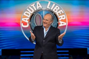 Gerry Scotti e Caduta Libera.