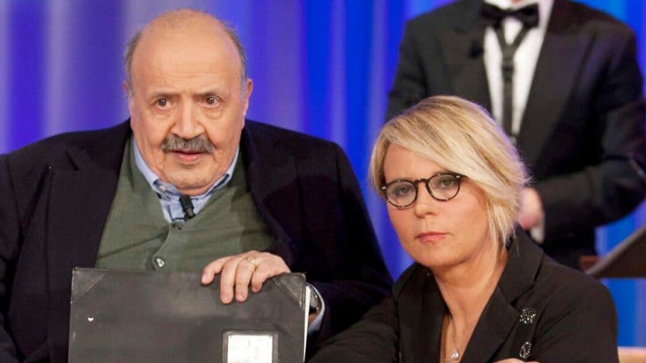Maurizio Costanzo e Maria De Filippi.