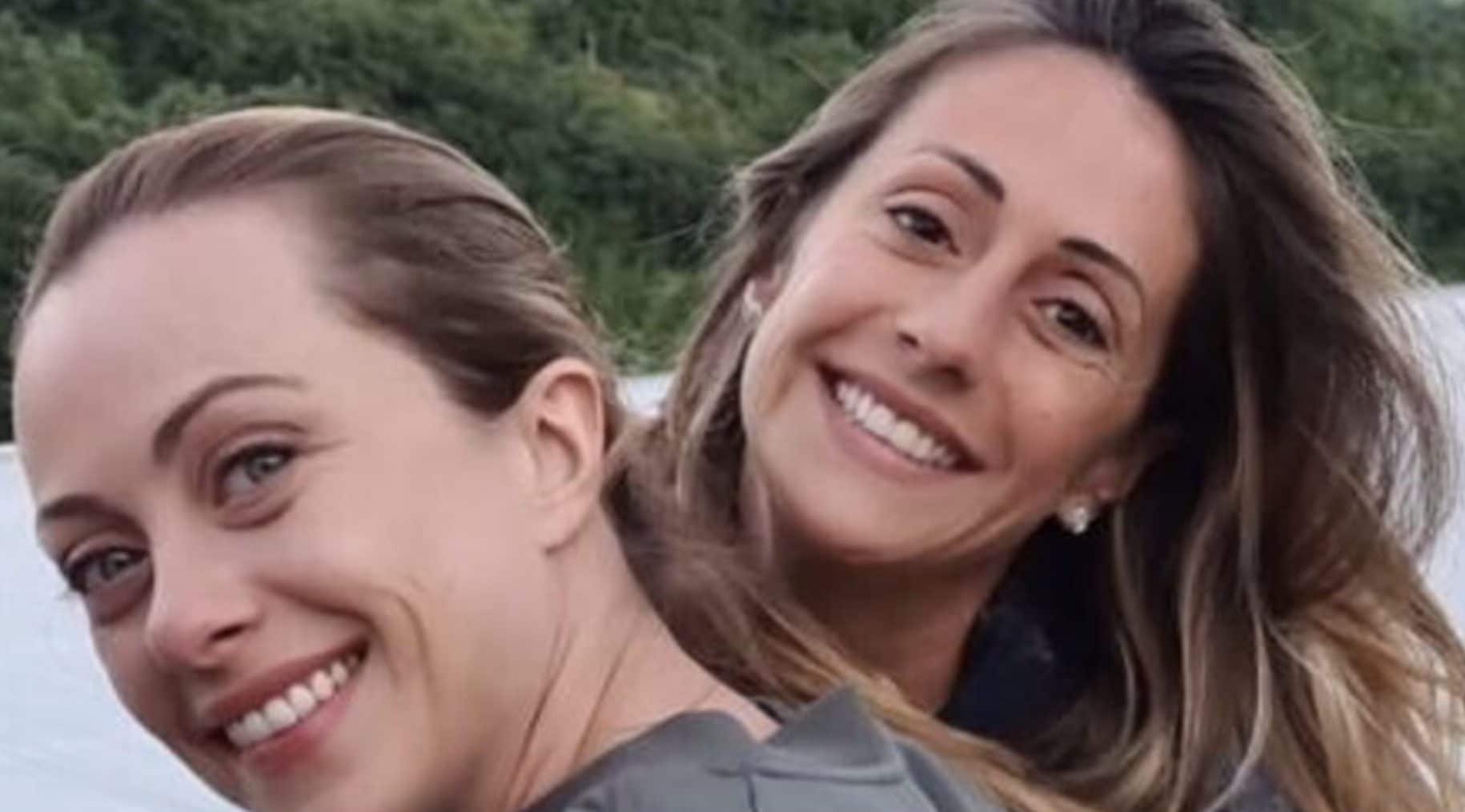 Arianna e Giorgia Meloni