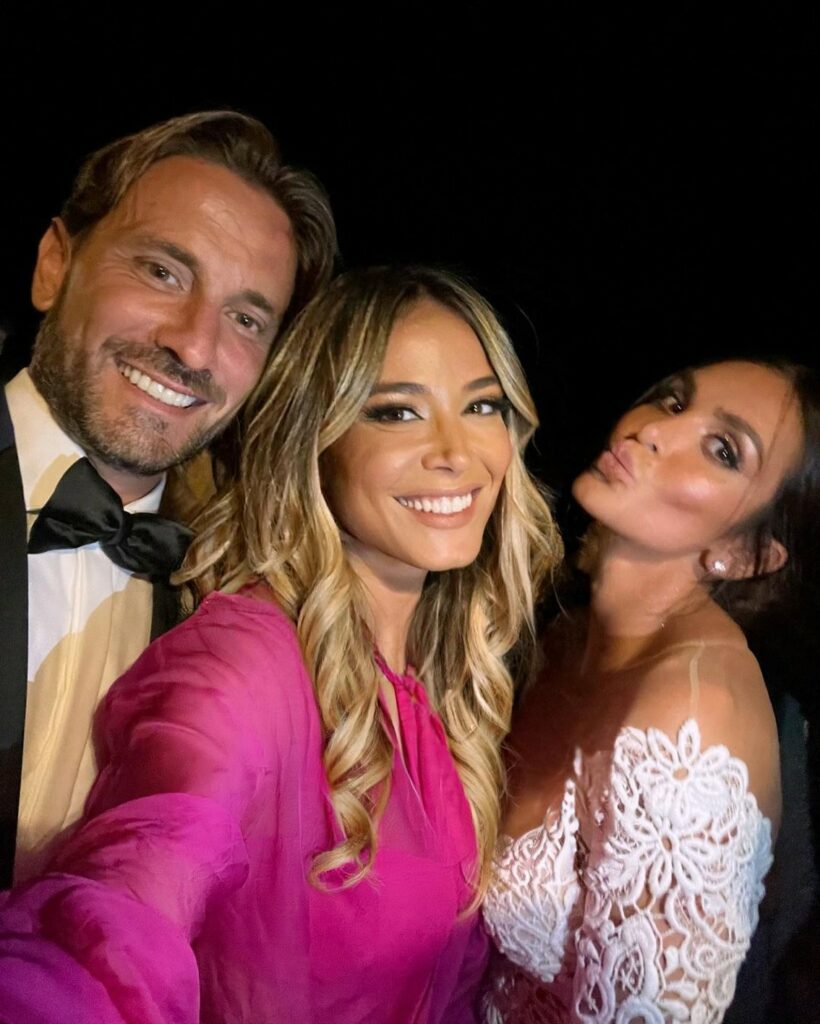 Diletta Leotta e gli sposi