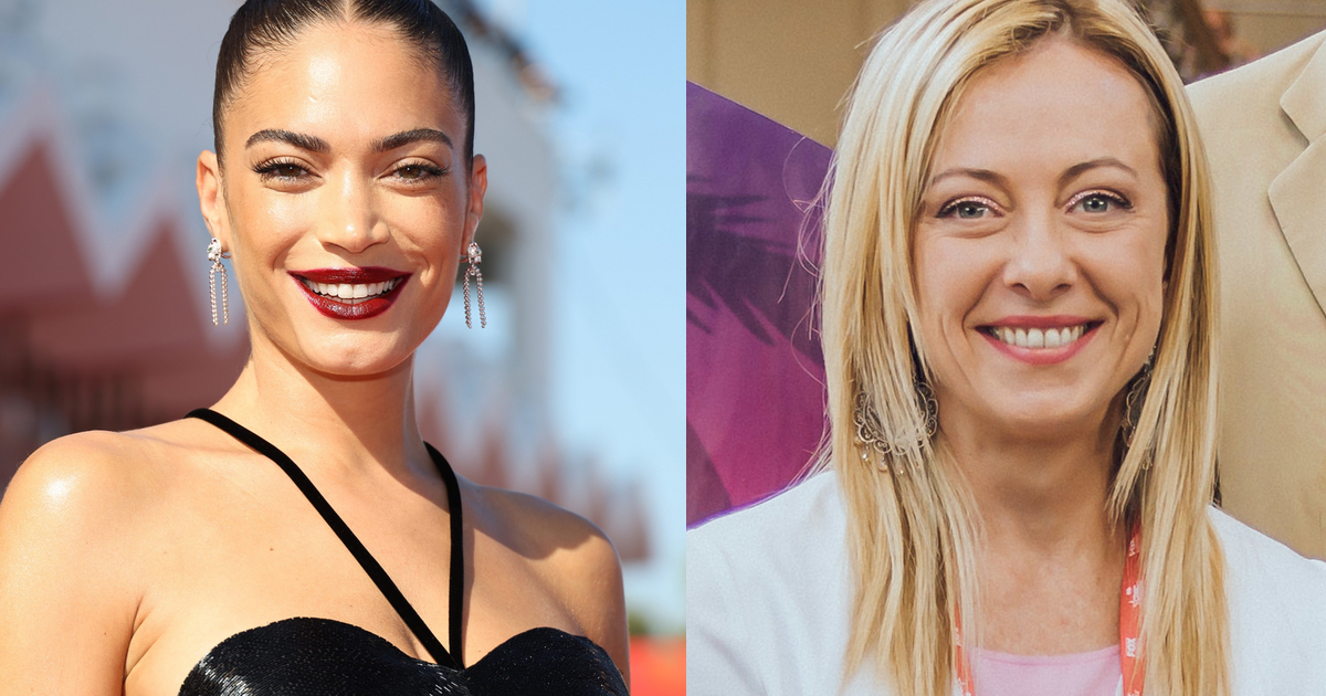 Elodie e Giorgia Meloni.