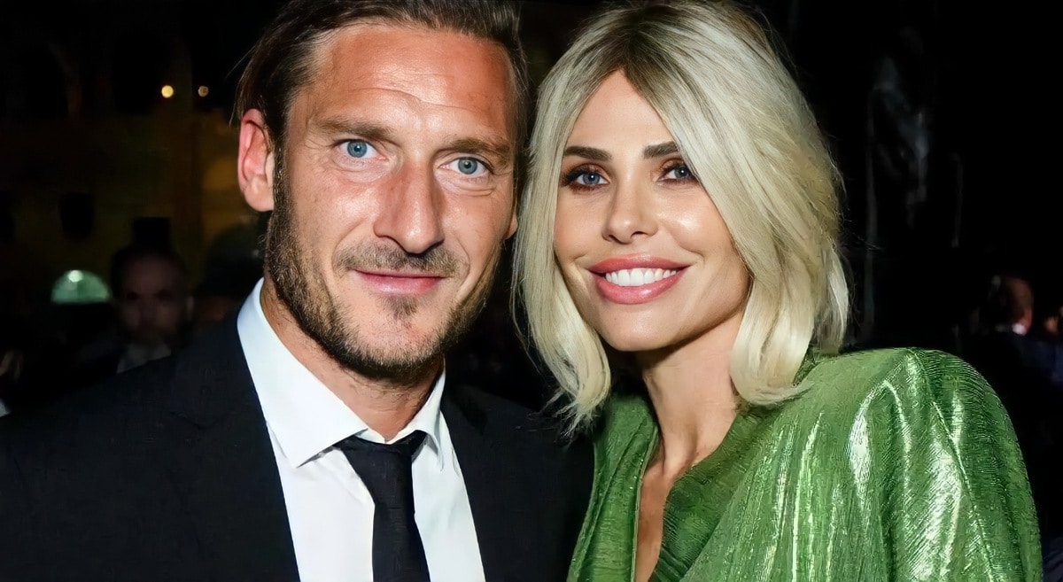 Francesco Totti e Ilary Blasi.